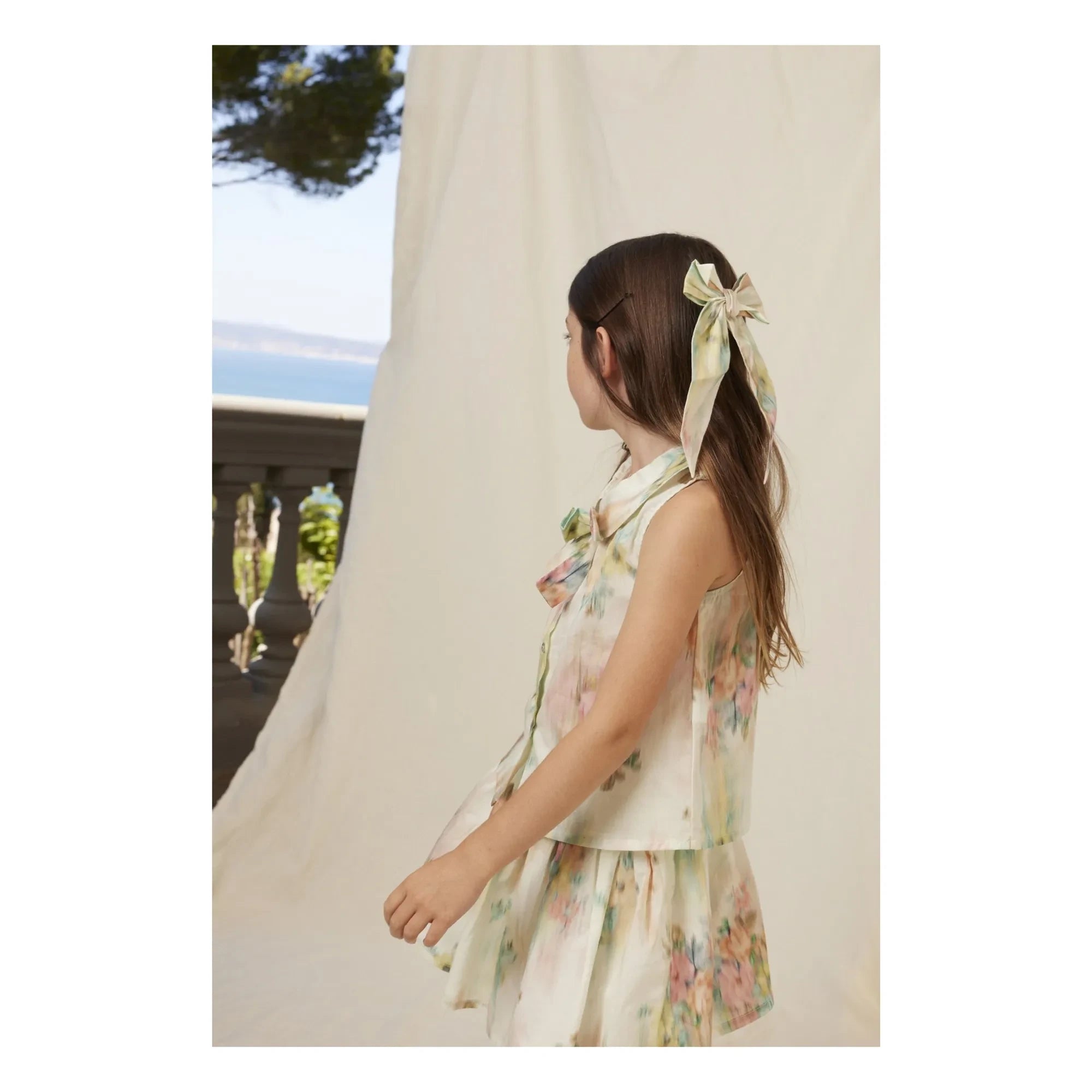 Bebe Organic - Falda Paris Aquarelle | Crudo