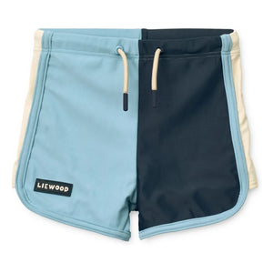 Liewood - Short de Baño de Fibra Reciclada Finny | Azul