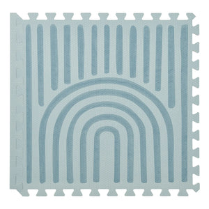 Toddlekind - Alfombra de juegos modular lineal | Gris azulado
