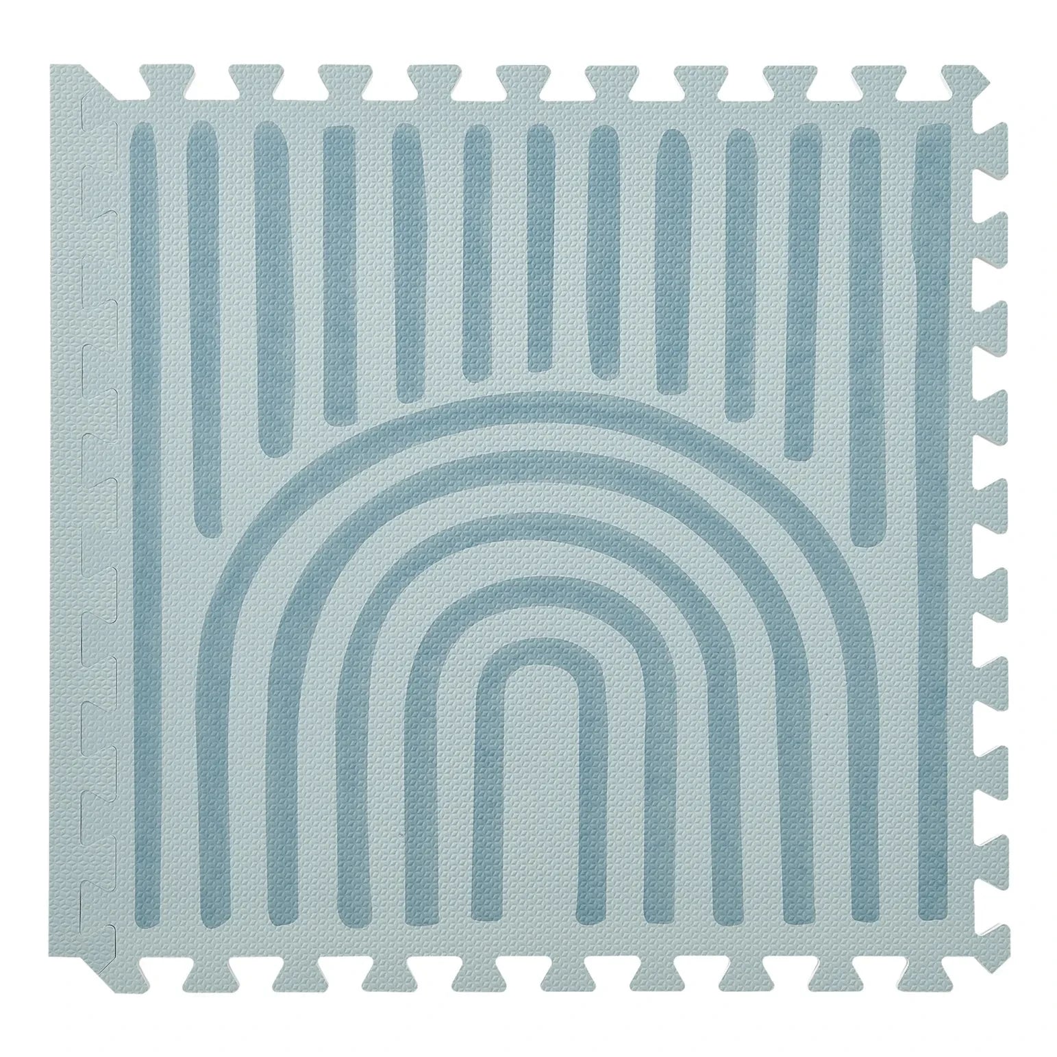 Toddlekind - Alfombra de juegos modular lineal | Gris azulado