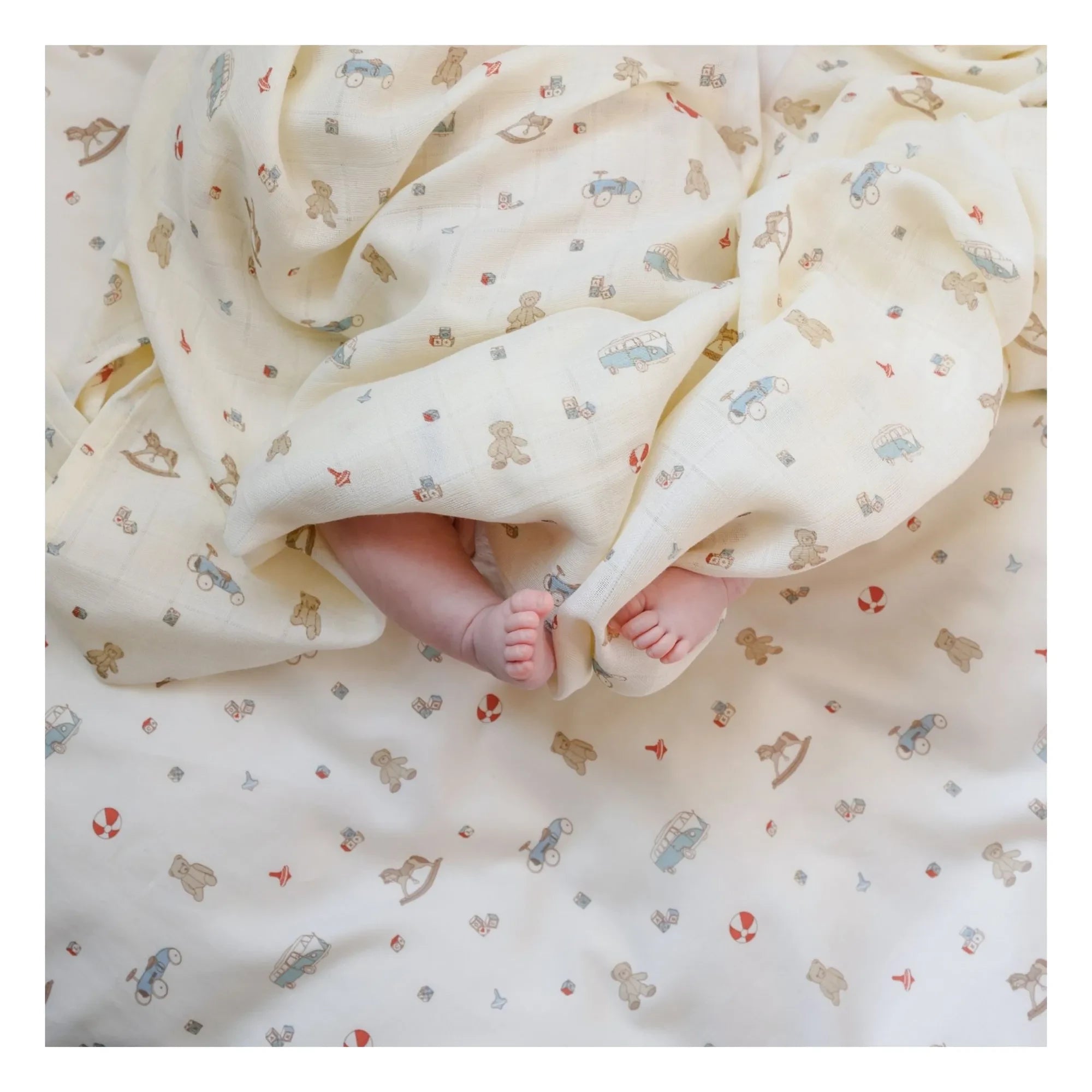Cam Cam - Juguetes Largos Vintage | Beige