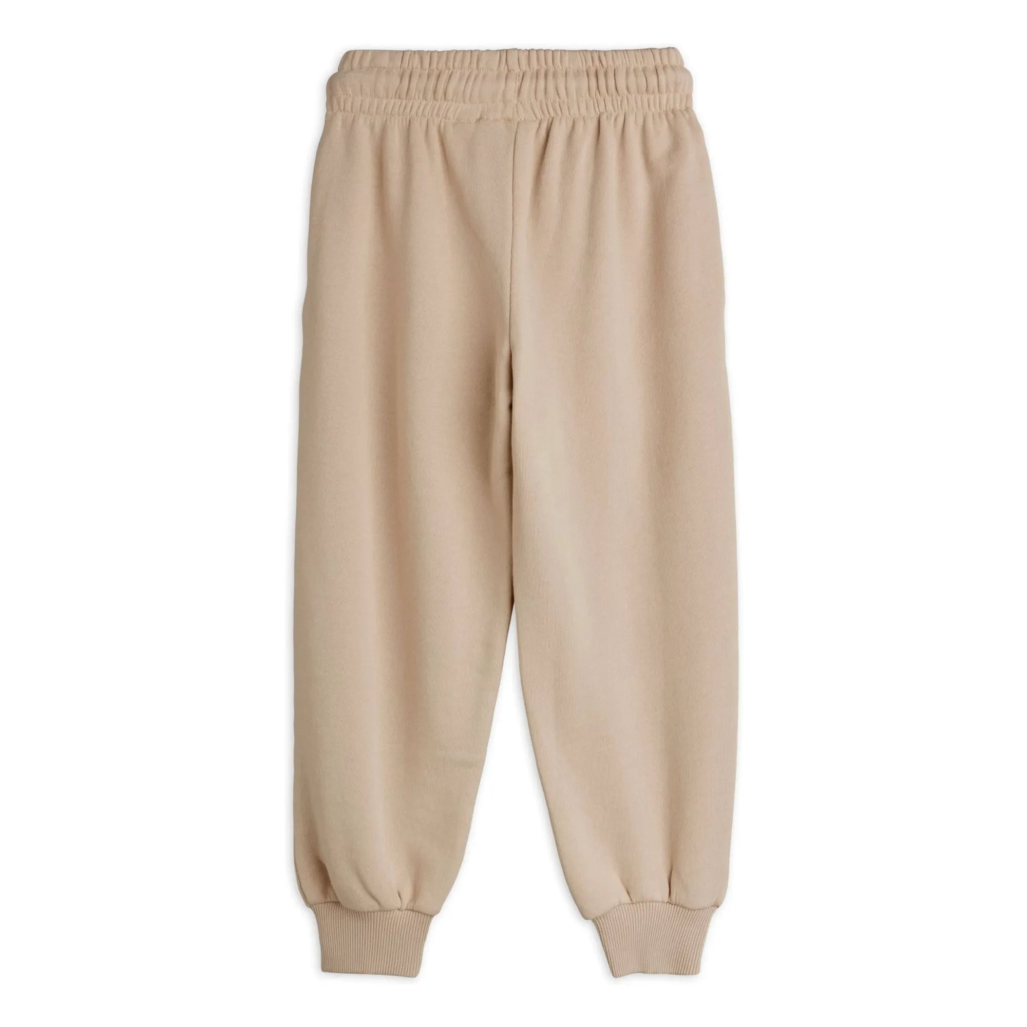Mini Rodini - Jogger de algodón orgánico con estampado de perritos | Gris melange