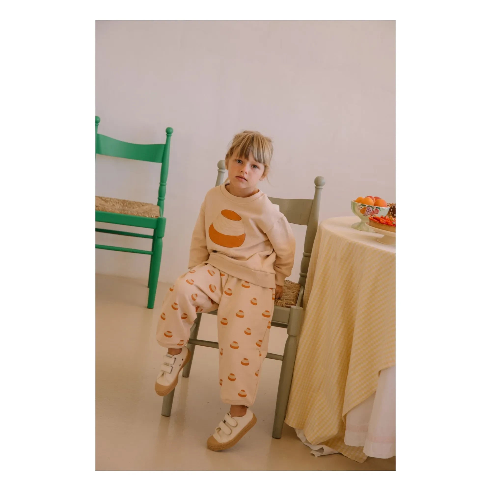 Studio Bohème - Pantalones polares de algodón orgánico Porgy Choux | Beige