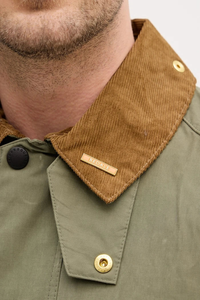 Chaqueta de entretiempo de algodón Barbour Bedale para hombre