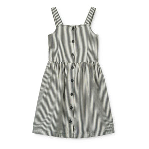 Liewood - Vestido Zia a rayas | Gris azulado