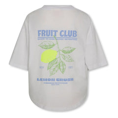 AO76 - Camiseta oversize True Fresh de algodón reciclado | Blanco