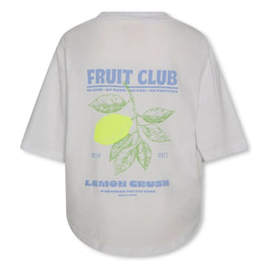 AO76 - Camiseta oversize True Fresh de algodón reciclado | Blanco