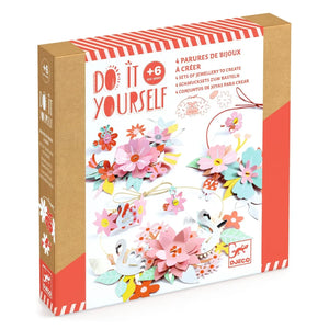 Djeco - Kit DIY - Sets de Joyería de Colores "Gaité"