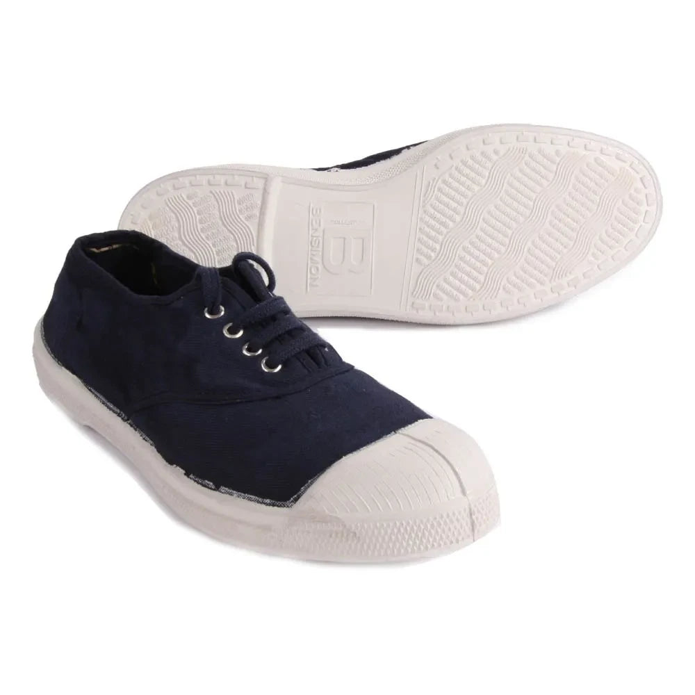 Bensimon - Zapatillas de tenis con cordones | Azul marino