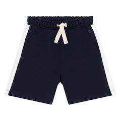 Petit Bateau - Bravo pantalón corto de algodón orgánico | Azul marino