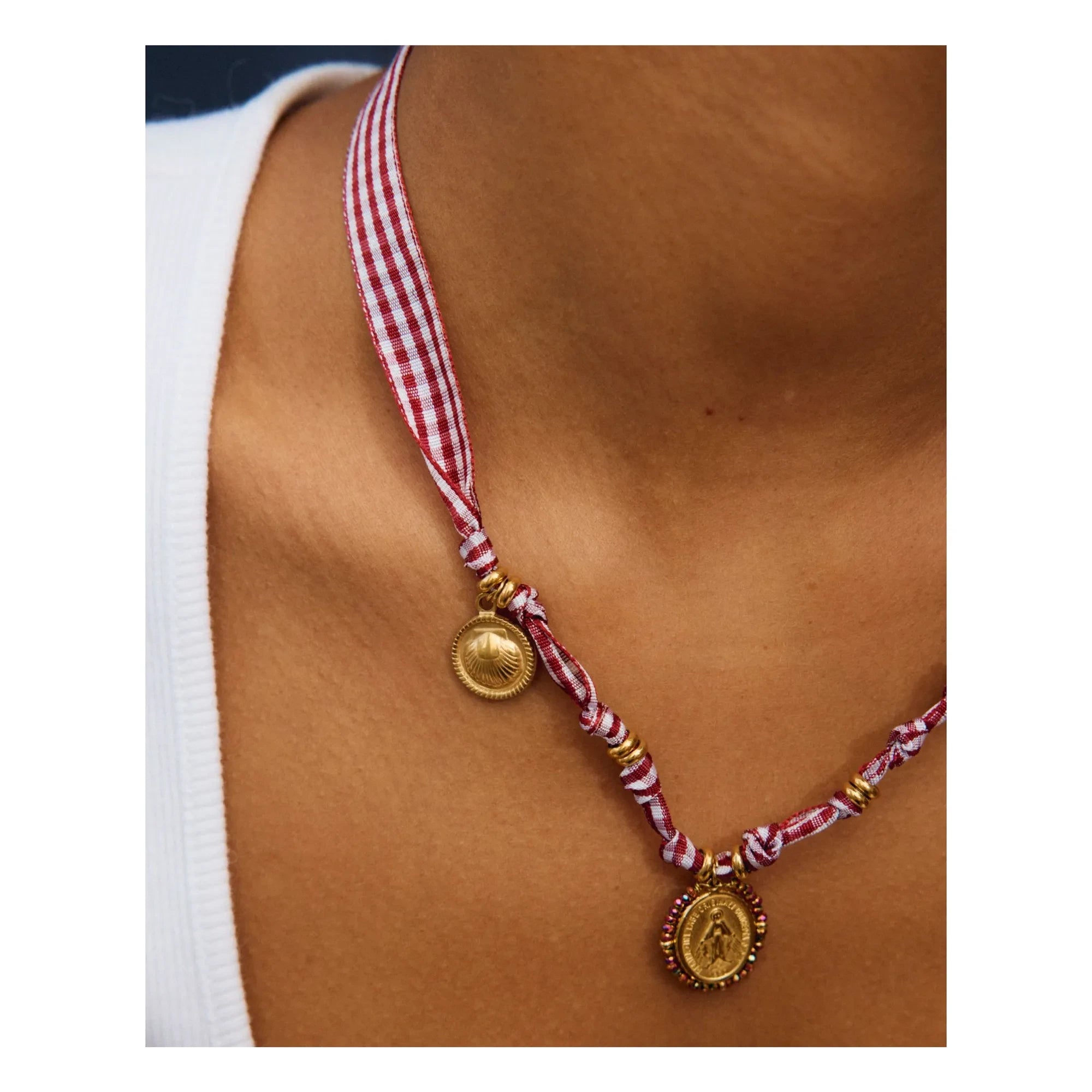 Palas - Collar de picnic | Bronce