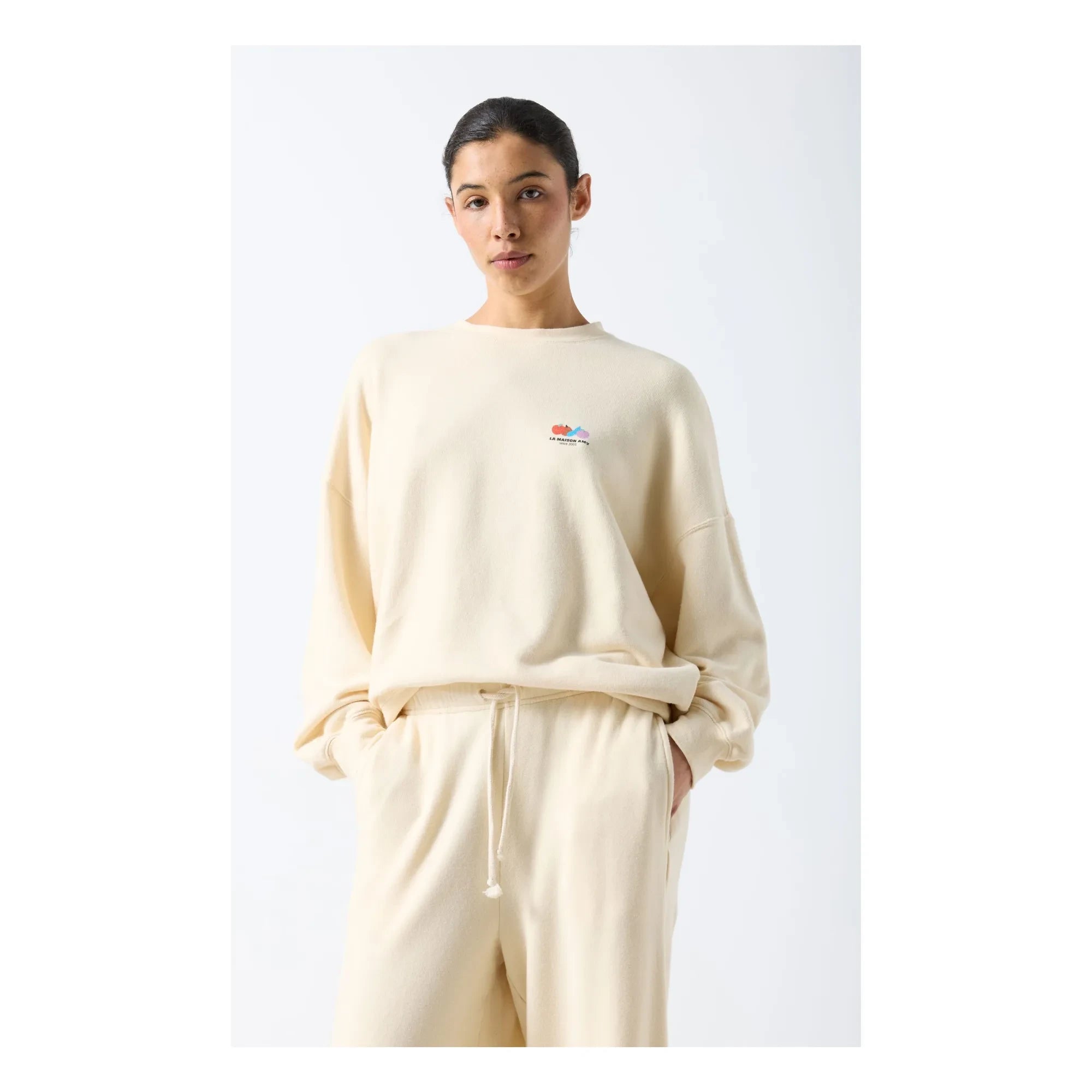 American Vintage - Sudadera de algodón Atubay | Crudo