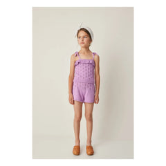 Tocoto Vintage - Top de punto con volantes | Lila