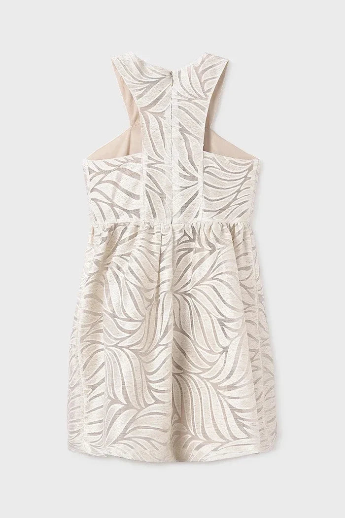 Vestido de lino Mayoral para niña