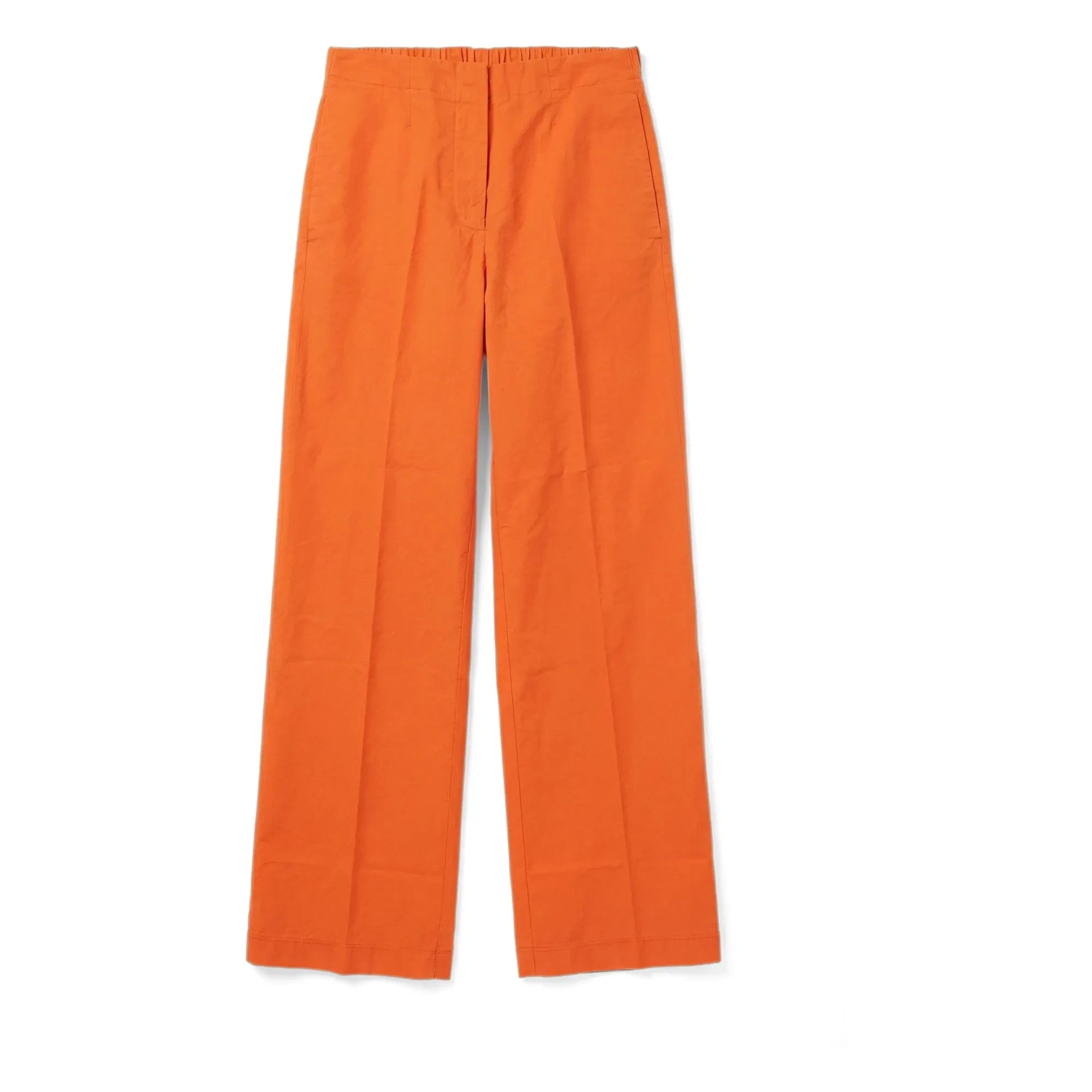 Pomandère - Pantalones de gabardina de algodón | Coral