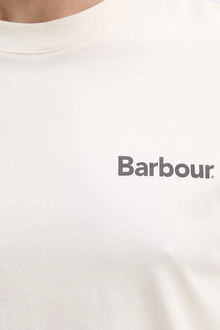 Camiseta de algodón Barbour