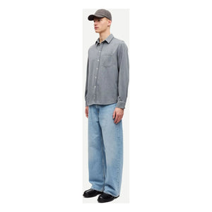 Samsoe Samsoe - Camisa Saryan P 15248 Algodón orgánico | Azul Claro
