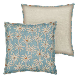Funda de almohada Palais - Laura | Azul hielo