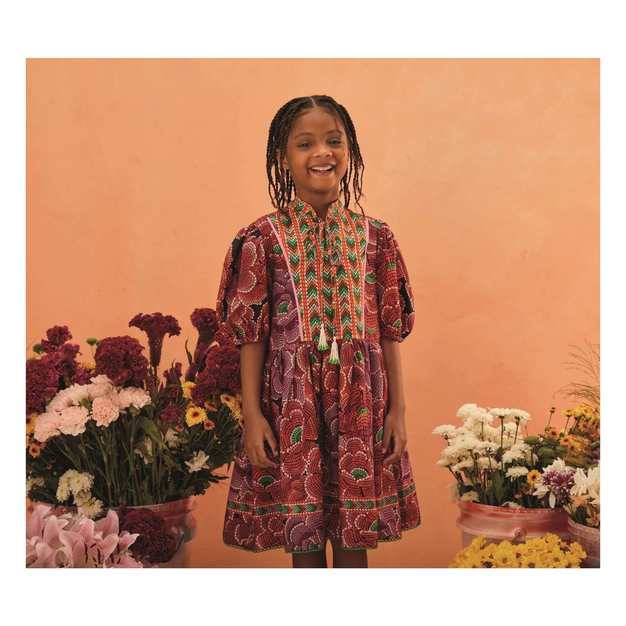 Fabula - Nina Fleurie vestido | Rojo