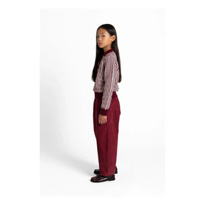 Smallable Kid - Pantalones Balloon Ginger | Rojo cereza