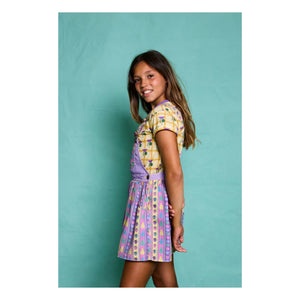 Favorite People - Vestido Peto Panna Cotta Fruits | Morado