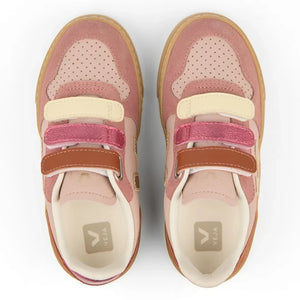 Veja - Scratch Sneakers Küçük V-10 Deri | Pudra pembe