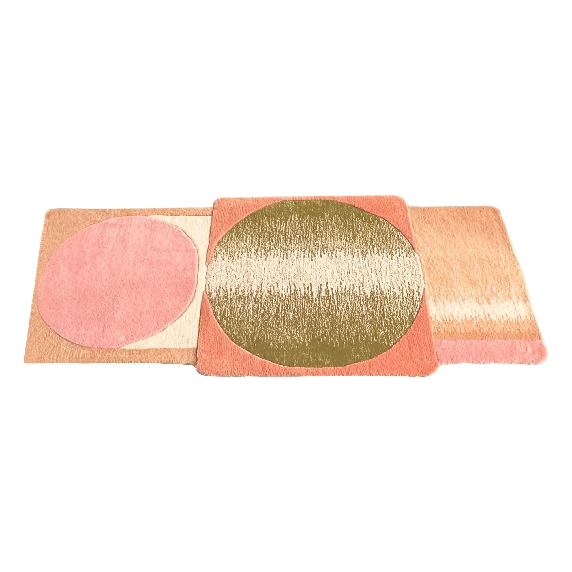 Mapoésie - Alfombra de lana Atlas | Rosa