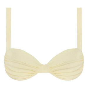Belamer - Parte de arriba de bikini Aless Mayo | Amarillo pálido