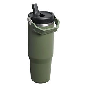 Stanley 1913 - Vaso termo aislante - IceFlow Flip Straw 2.0 | Verde cromo