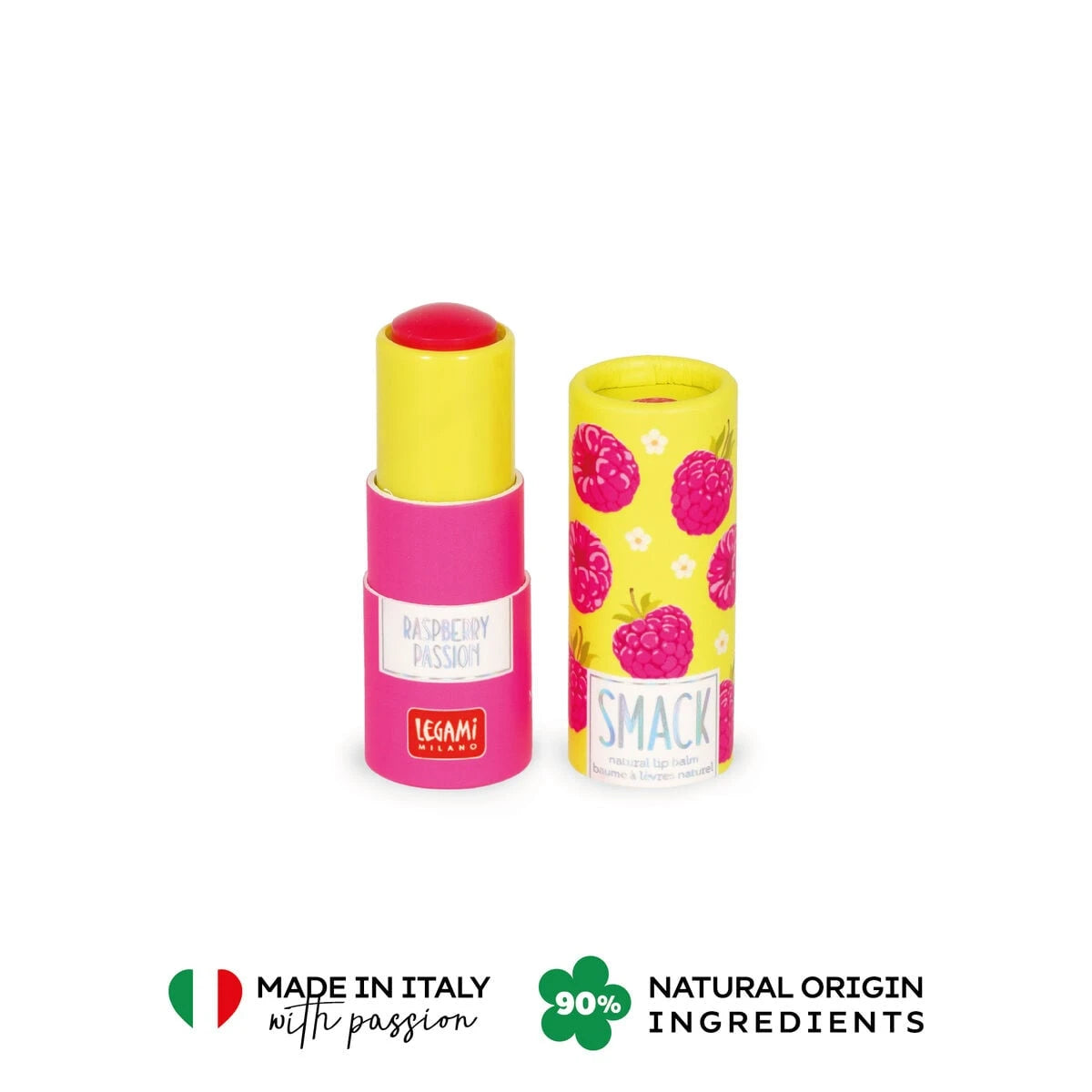 Legami - Raspberry Lip Balm - Smack