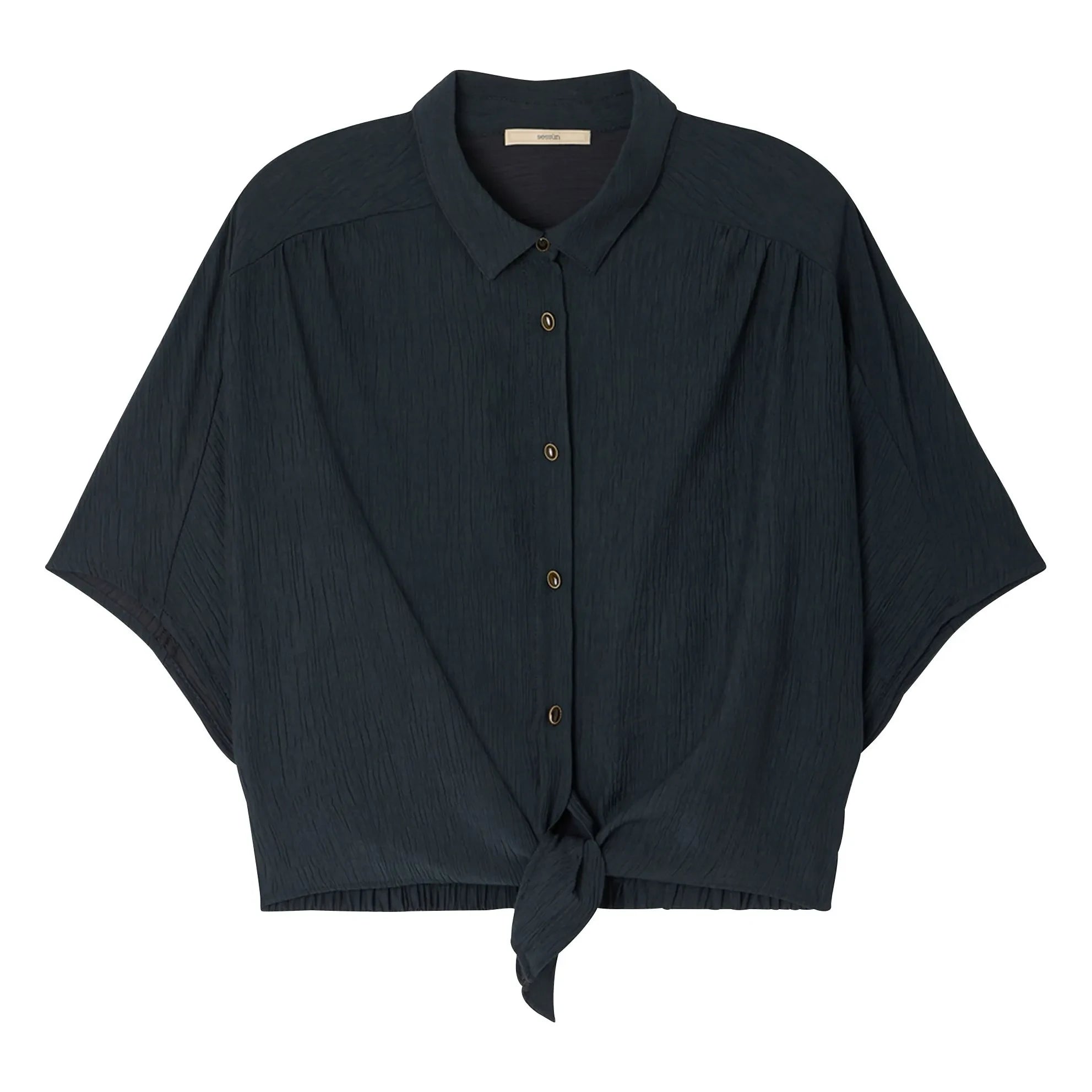 Sessùn - Blusa Alfassa | Gris oscuro