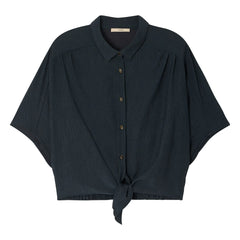 Sessùn - Blusa Alfassa | Gris oscuro