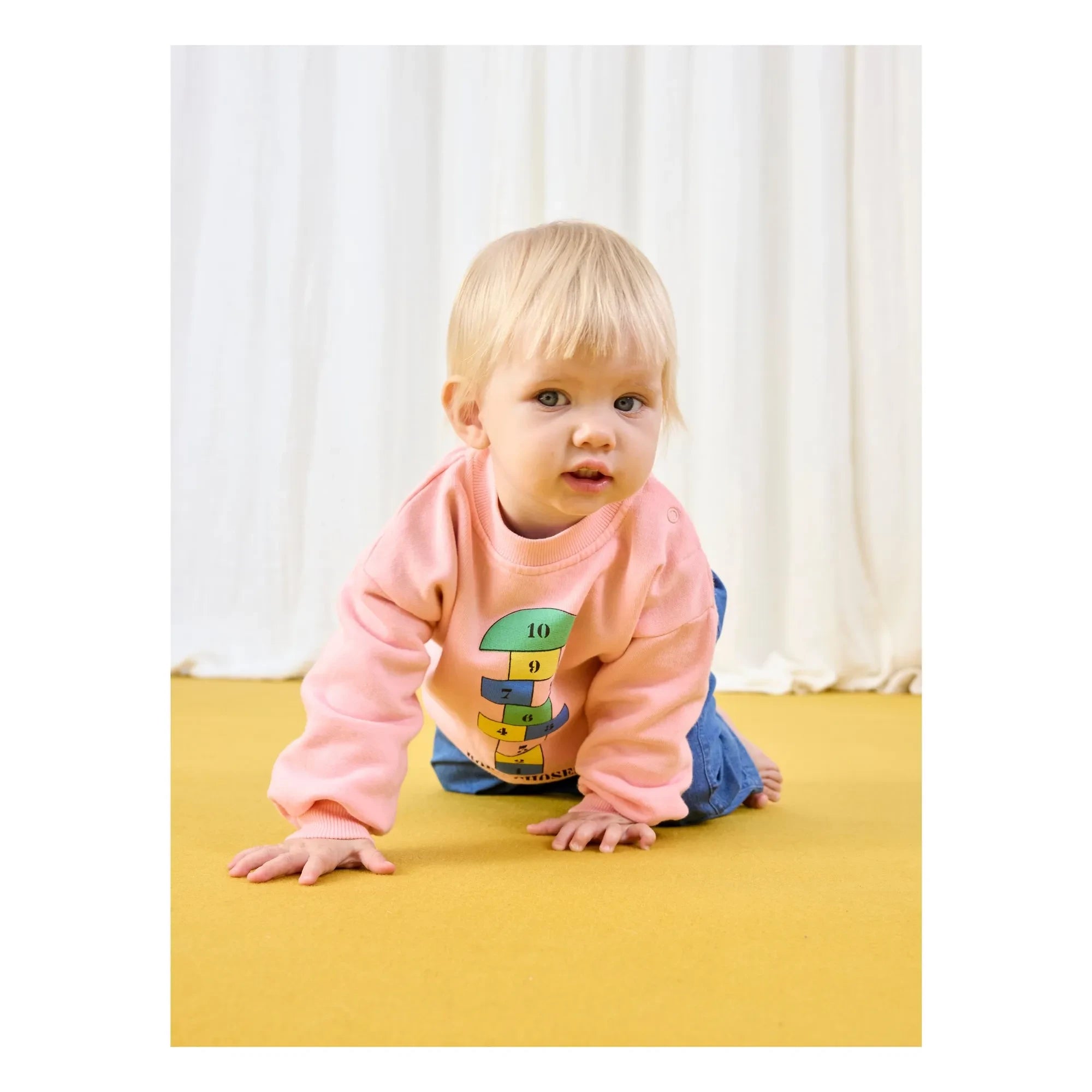 Bobo Choses - Sudadera de algodón orgánico Marelle | Rosa