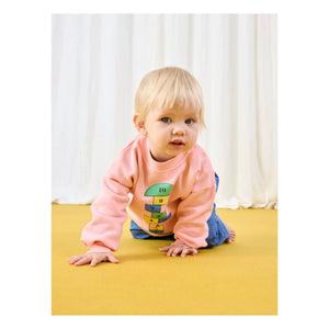 Bobo Choses - Sudadera de algodón orgánico Marelle | Rosa