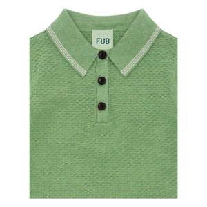 FUB - Polo Piqué Punto Fino Algodón Orgánico | Verde