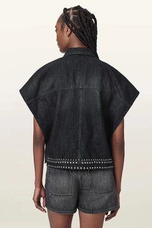 AllSaints Camisa vaquera ALBA para mujer