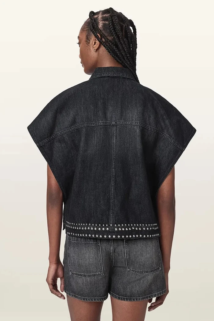 AllSaints Camisa vaquera ALBA para mujer