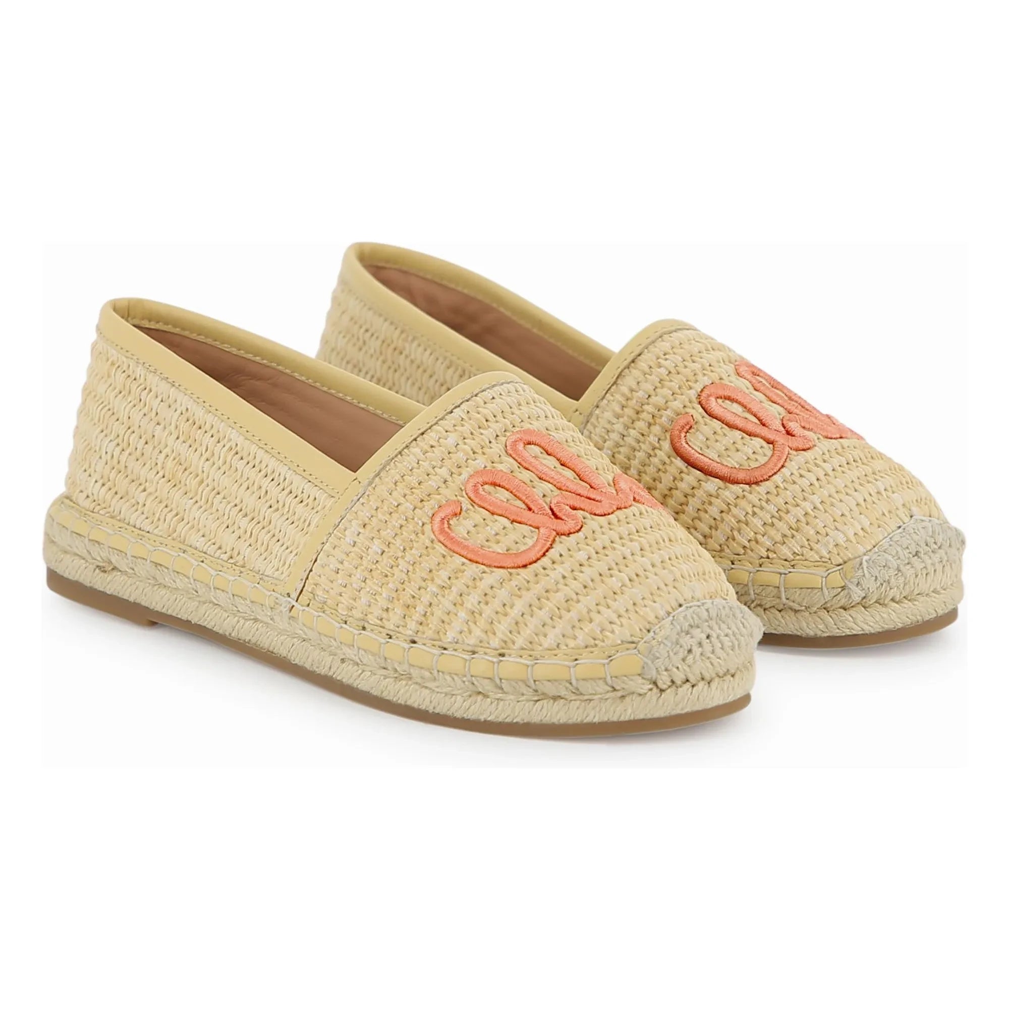 Chloé - Alpargatas de rafia | Beige