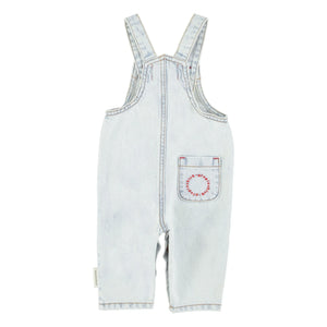Piupiuchick - Peto vaquero Peace Baby | Azul lavado
