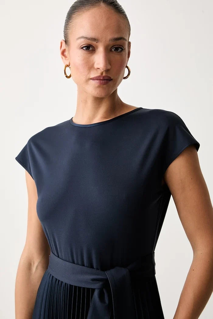 Weekend Max Mara Vestido Acampanado de Lyocell WKDGELA