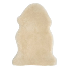 BINIBAMBA - Piel de oveja de pelo corto - 98x62 cm | Leche