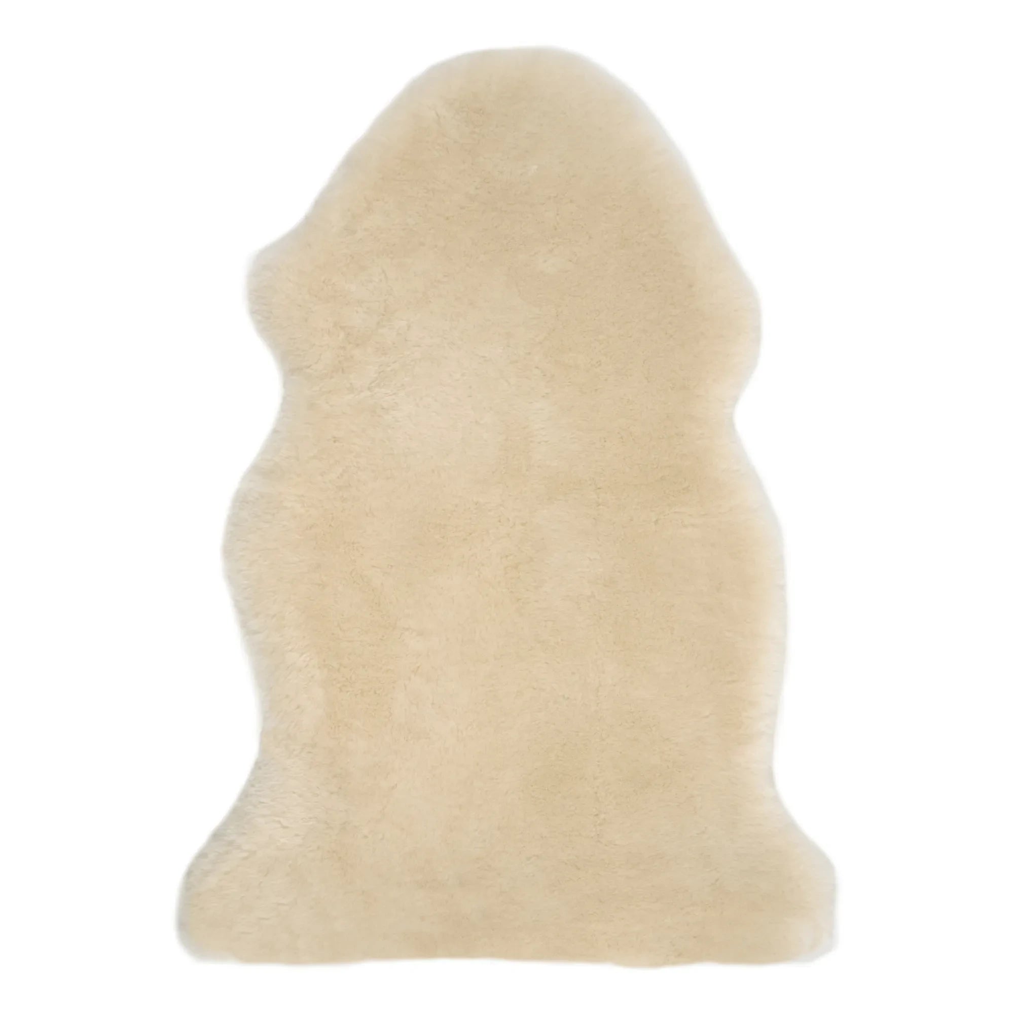 BINIBAMBA - Piel de oveja de pelo corto - 98x62 cm | Leche