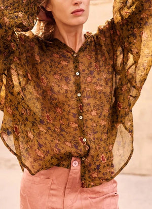 Mes Demoiselles - Blusa Ascent | Mostaza