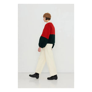 The Tiny Big Sister - Chaqueta Sherpa | Roja