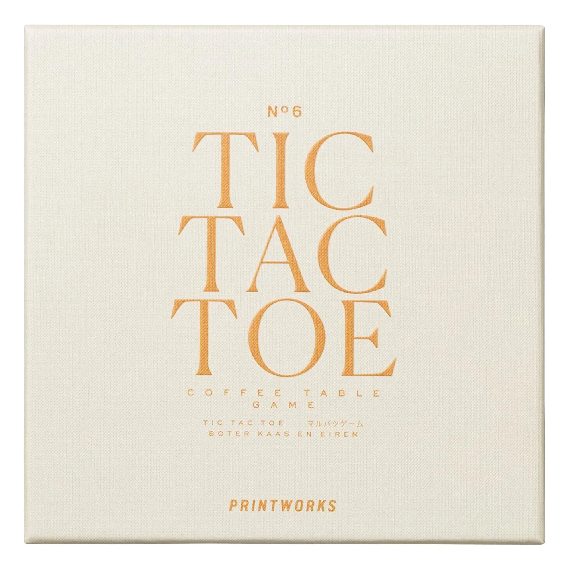 PrintWorks - Juego de Tic Tac Toe | Crema