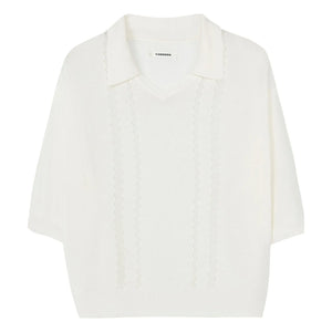 Cordera - Polo de punto | Blanco