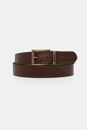 Cinturón de cuero Barbour para hombre