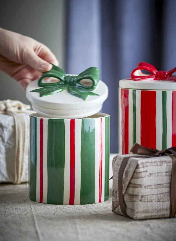 Bloomingville Mini - Caja de Almacenamiento Marnia | Verde
