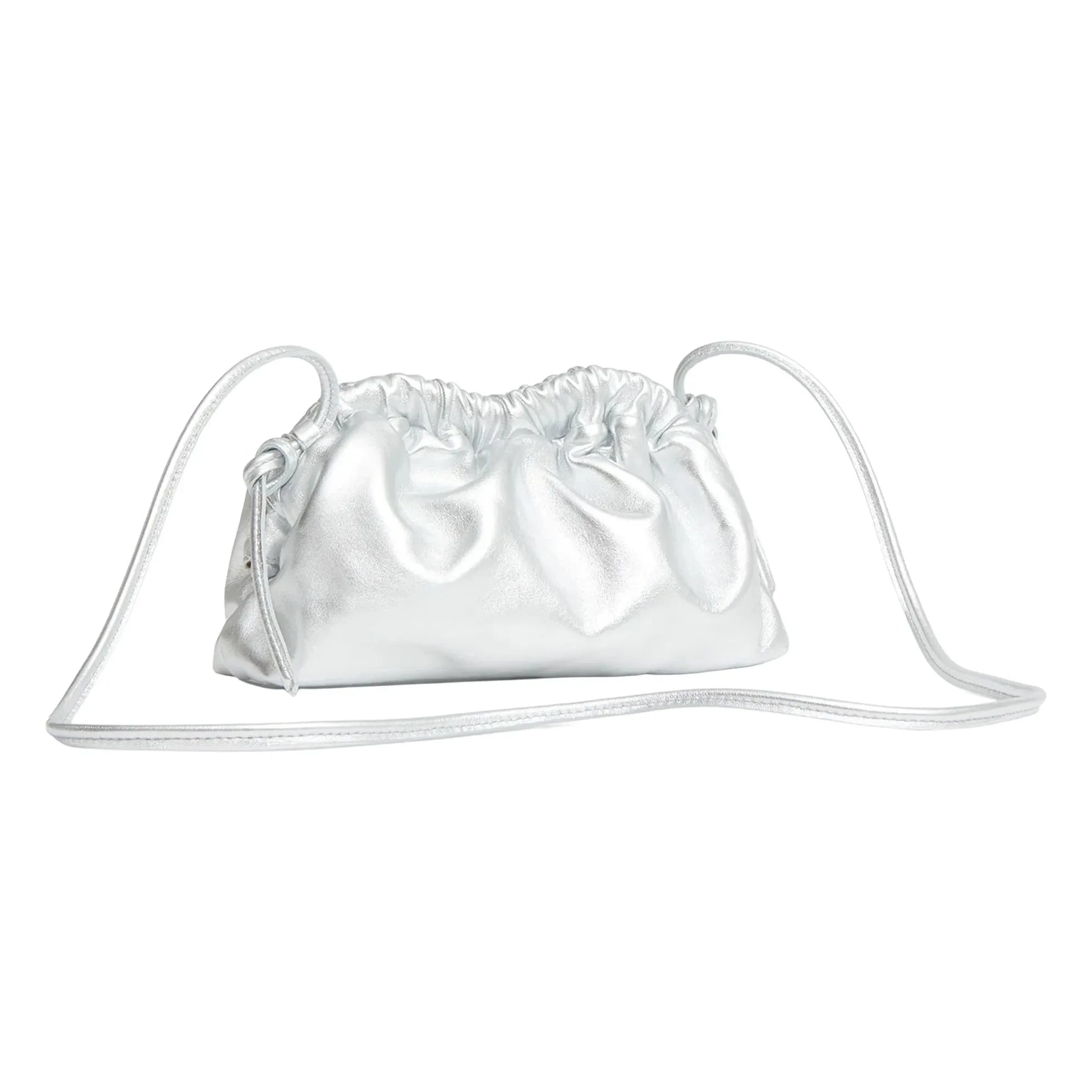 Mansur Gavriel - Mini bolso de mano Cloud Clutch | Plateado
