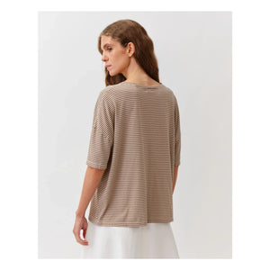 Diega - Camiseta de algodón orgánico Tovo | Camel